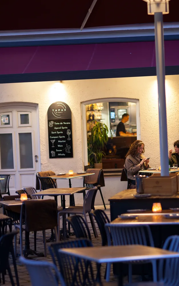 Ein Abend auf unserer Terrasse