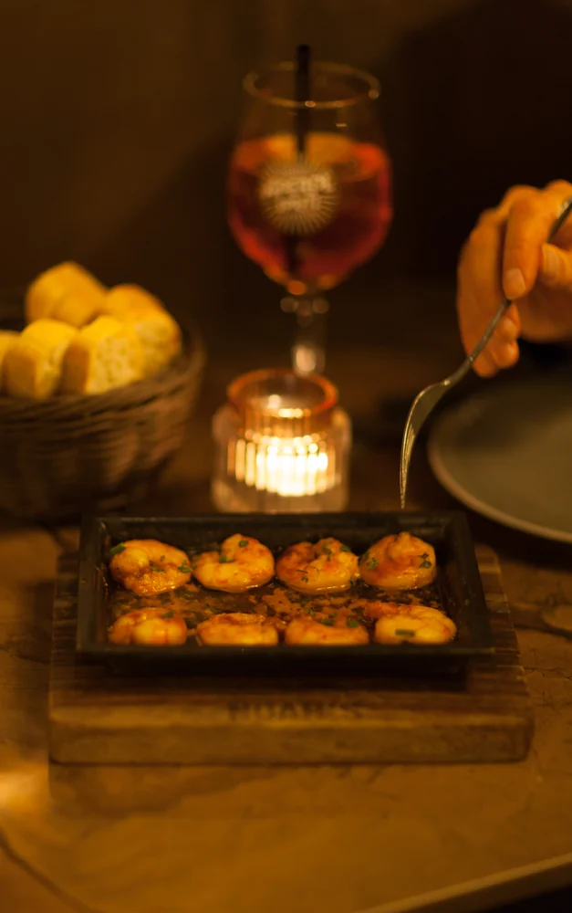 Gambas zum gemeinsamen Genießen