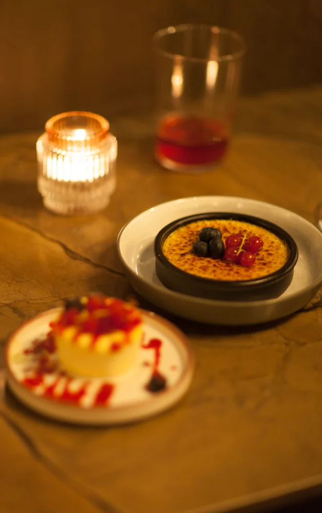 Zwei Desserts für einen süßen Abschluss